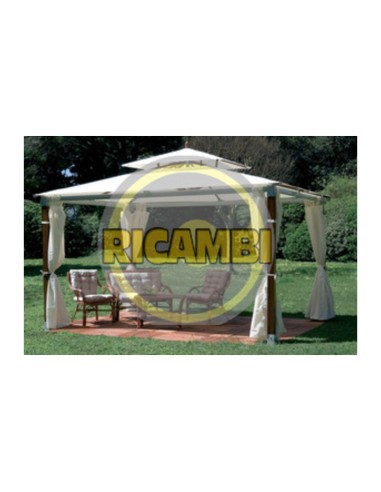 R PALO IN LEGNO P/GAZEBO TOP