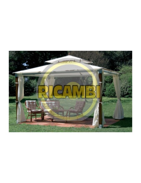 R PALO IN LEGNO P/GAZEBO TOP