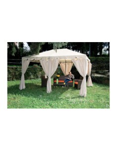 GAZEBO IN ACCIAIO 3X4M ARMONIA