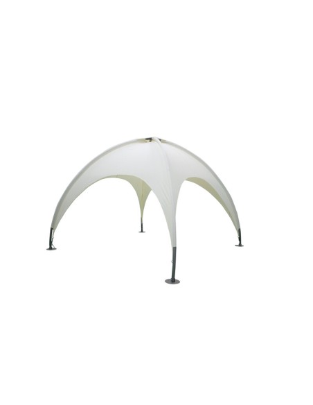 GAZEBO IN ACCIAIO IGLOO 350X350XH270CM ECRU 022005