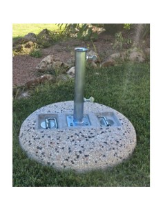 BASE P/OMBRELLONE IN CEMENTO C/MANIGLIE 35 KG