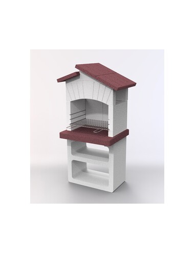 BARBECUE IN MURATURA  68X58X156CM ELBA