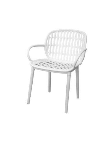 POLTRONA POSITANO BAMBOO BIANCO