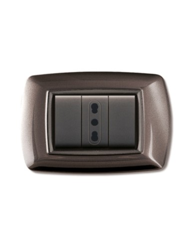 PLACCA LIFE LIVING PLAST ALLUMINIO NOTTE 3P