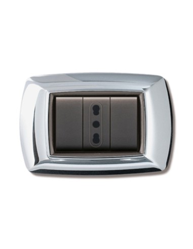 PLACCA LIFE LIVING PLAST CROMO 3P