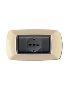 PLACCA LIFE LIVING PLAST AVORIO 4P