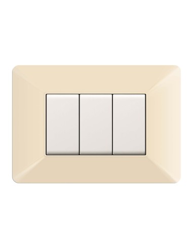 PLACCA EASY MATIX AVORIO 3P