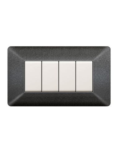 PLACCA EASY MATIX GRIGIO NOTTE 4P