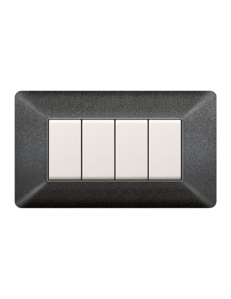 PLACCA EASY MATIX GRIGIO NOTTE 4P