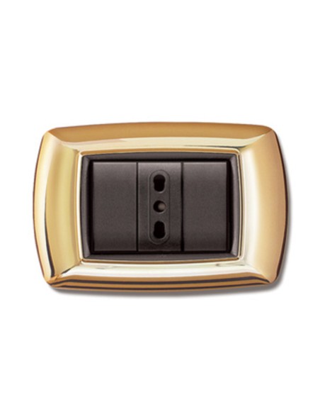 PLACCA LIFE LIVING PLAST ORO 3P