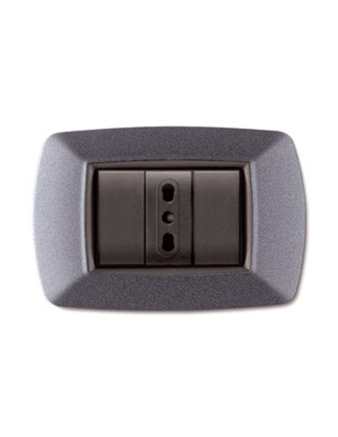 PLACCA LIFE LIVING PLAST GRIGIO CHIARO VULCAN 3P
