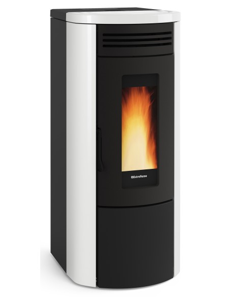 TERMOSTUFA PELLET ERM/VENT 17 KW COSTANZA IDRO BIANCO