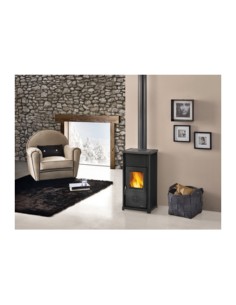 STUFA LEGNA  6.6 KW TEA ANTRACITE
