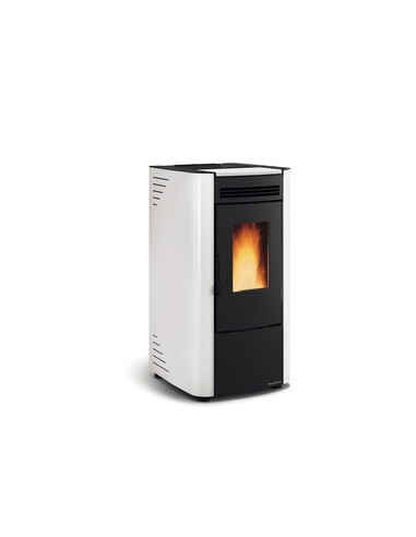 STUFA PELLET VENTIL 6,5KW KETTY 5.0 BIANCO