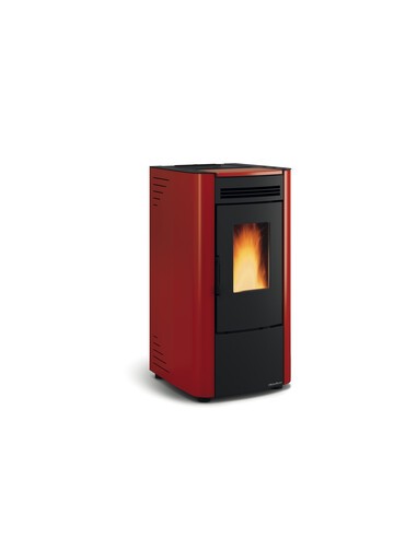 STUFA PELLET VENTIL 6,5KW KETTY 5.0 BORDEAUX