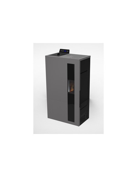 C STUFA PELLET SLIM BRONTE 5 ANTRACITE