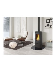 STUFA LEGNA GHISA 6.2 KW CANDY 4.0 ANTRACITE