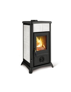 STUFA LEGNA  6 KW GEMMA BIANCO