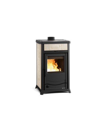 TERMOSTUFA LEGNA 11.1 KW ROSSELLA PLUS EVO DSA 4.0 PANNA