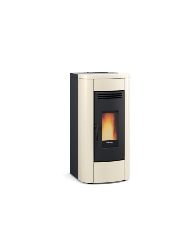 STUFA PELLET CANALIZ  8 KW KLAUDIA PLUS 5.0 AVORIO
