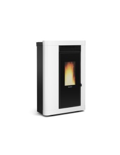 STUFA PELLET CANALIZ SLIM 9KW ANNABELLA PLUS 5.0 BIANCO