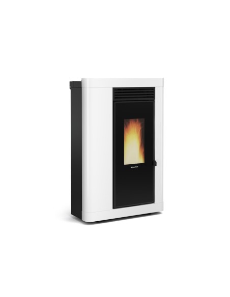 STUFA PELLET CANALIZ SLIM 9KW ANNABELLA PLUS 5.0 BIANCO