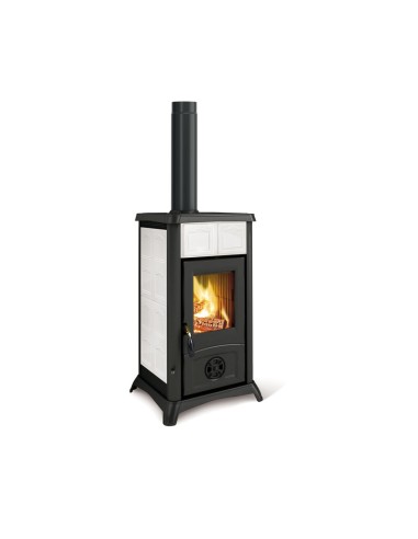 STUFA LEGNA  7 KW GEMMA 5.0 BIANCO