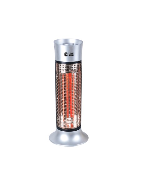 C STUFA A TORRE C/LAMPADE CARBONIO OSCILLAN 450/900W