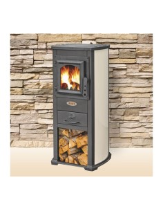STUFA LEGNA  5.0 KW BERNA LUX BEIGE