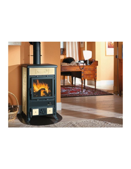 STUFA LEGNA  8.8 KW ROSSELLA R1 BII PANNA