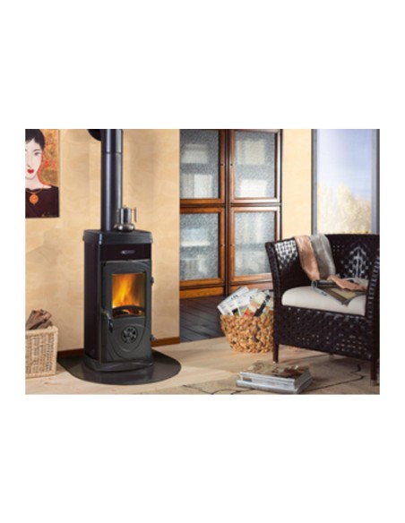 STUFA LEGNA  5 KW SUPER JUNIOR VERDE
