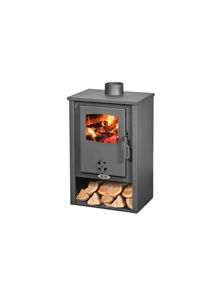 STUFA LEGNA  9 KW BLIST B1 ANTRACITE