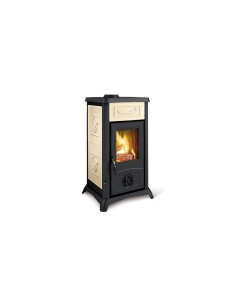 STUFA LEGNA  6 KW GEMMA PANNA