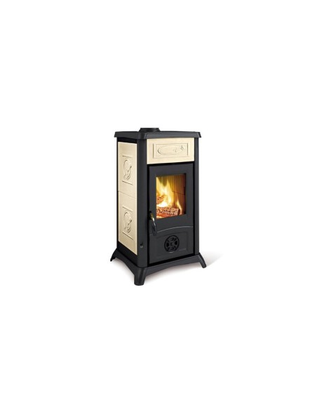 STUFA LEGNA  6 KW GEMMA PANNA
