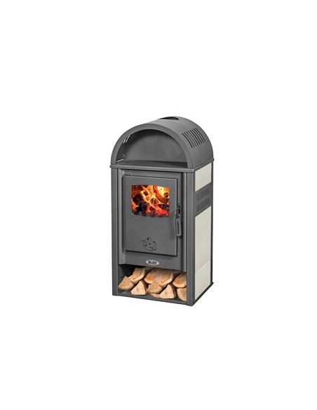 STUFA LEGNA  8 KW VIENNA BEIGE