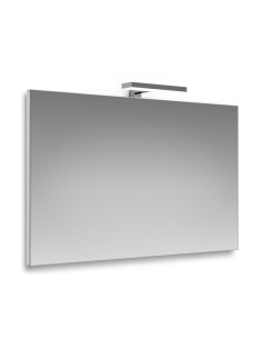 SPECCHIO A FILO 100X70 CM C/LAMPADA LED 18 CM