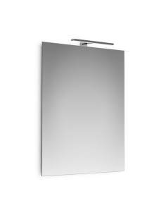 SPECCHIO C/TELAIO  60X80 CM LAMPADA LED 30 CM
