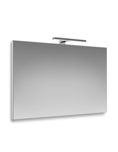 SPECCHIO C/TELAIO 100X70 CM LAMPADA LED 30 CM
