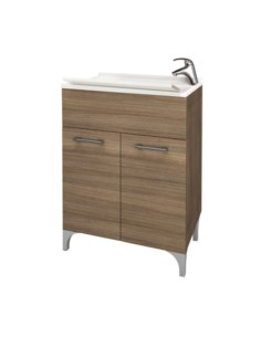LAVATOIO LEGNO 60X50 CM ROVERE FUMO