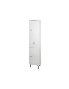 COLONNA BAGNO EVA 2 ANTE + 1 CASSETTO 148 BIANCO