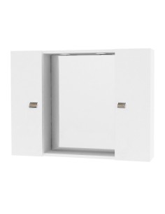SPECCHIO DA BAGNO 198 A 2 ANTE BIANCO