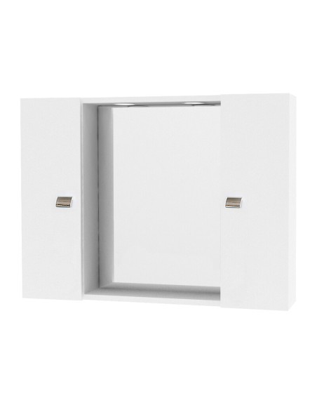 SPECCHIO DA BAGNO 198 A 2 ANTE BIANCO