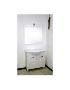 MOBILE BAGNO ANTONELLA 2 ANTE  82 BIANCO PORTUNA