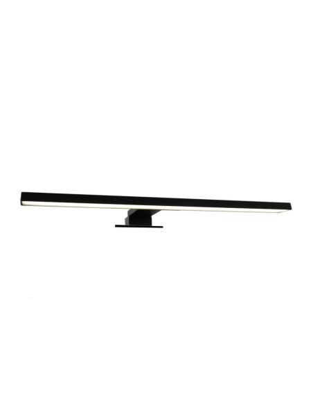 APPLIQUE DA BAGNO LED 60 CM NERO LAMPO
