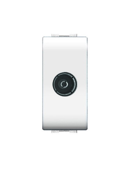 LIFE 4048/1 WH PRESA COASSIALE TV DIRETTA BIANCO