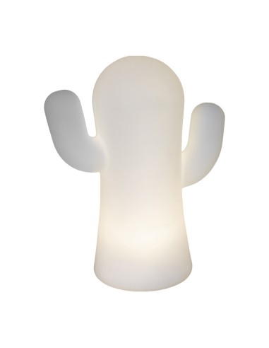 LAMPADA DA TAVOLO PANCHITO BATT RICARIC BIANCO