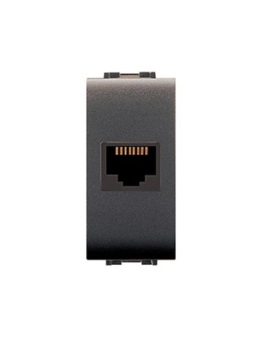 LIFE 4083 PRESA TELEFONICA RJ45 PLUG 8/8 GRIGIO ANT