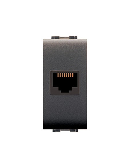 LIFE 4083 PRESA TELEFONICA RJ45 PLUG 8/8 GRIGIO ANT