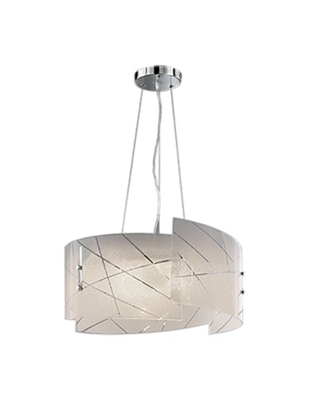 LAMPADA SOSP SANDRINA GRAN RIGHE TRASP D 50