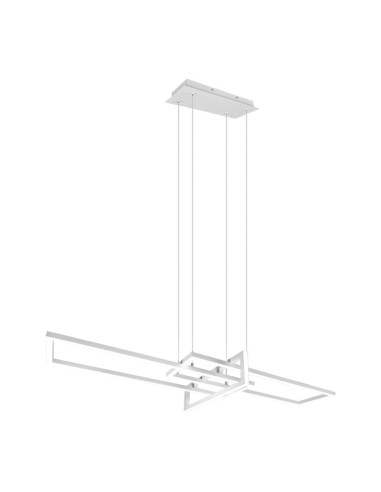 LAMPADA SOSP LED SALINAS TRIPLO RETT 34W 4000K